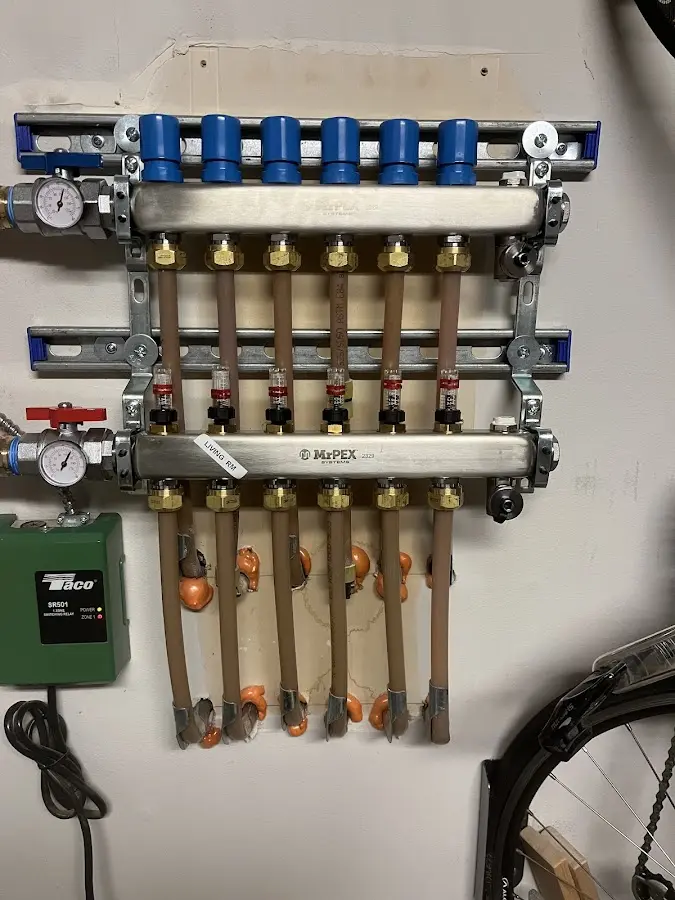 Plumber performing Gas Line Installation at a residential property in Soddy-Daisy